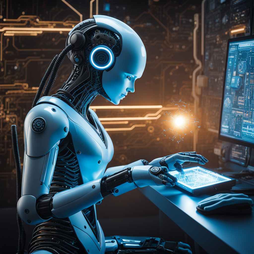 electrical-circuits-bright-glow-space-brain-ai-futuristic-art-humanoid-robot-light-blue-texas-instr